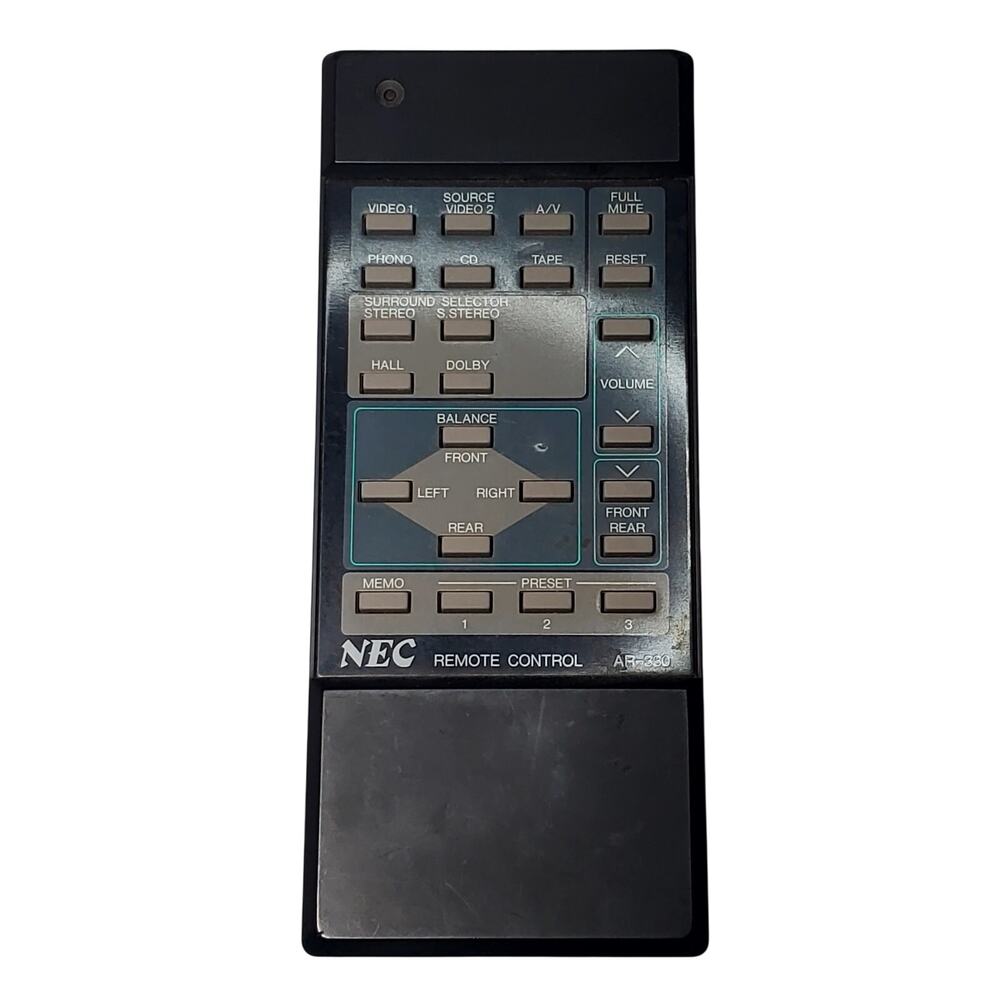 Genuine NEC AR-330 Remote Control Working
